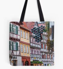 Half timbered houses. Tote Bag