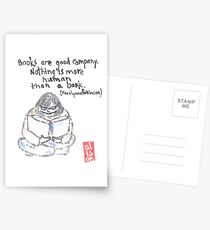 Books are Good Company. Marilynne Robinson Postcards