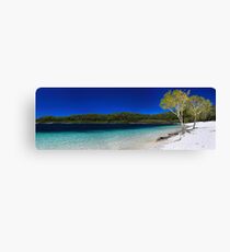 The blue paradise Canvas Print