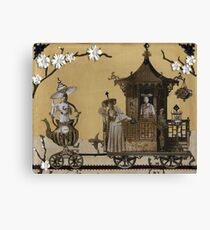 Mme. Oolong's Traveling Teahouse Canvas Print