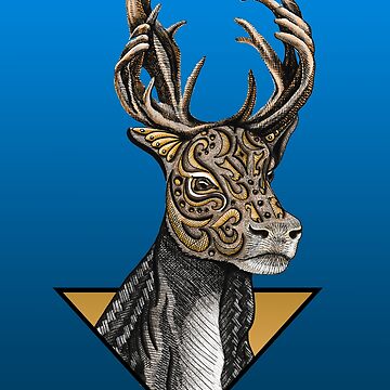Artwork thumbnail, Caribou (Reindeer) Totem by Free-Spirit-Meg