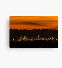 Good Night, Seattle! Canvas Print