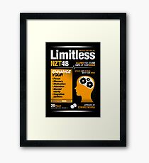 Limitless Pills - NZT 48 (Original Version) Framed Print