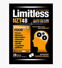 Limitless Pills - NZT 48 (Original Version) Photographic Print