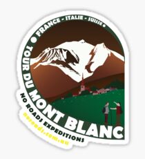 Tour du Mont Blanc Sticker
