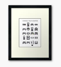 Game Boy Framed Print