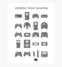 Game Boy Photographic Print