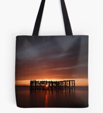 Pilot Pier (sunset) Tote Bag