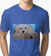 cute puppies Tri-blend T-Shirt