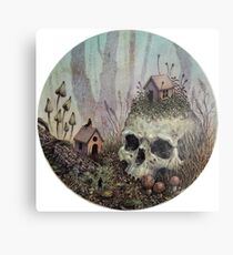 Little Forest Spirits Metal Print