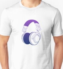 Vector Headphones Unisex T-Shirt