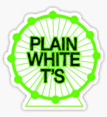 Plain White T's Sticker