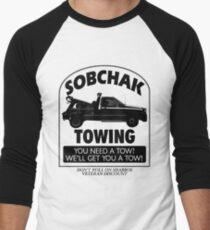 The Big Lebowski Inspired - Sobchak Towing - You Want a Toe? Men's Baseball ¾ T-Shirt