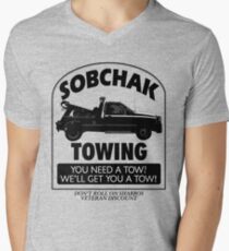 The Big Lebowski Inspired - Sobchak Towing - You Want a Toe? Men's V-Neck T-Shirt