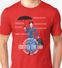 Mary Poppins is a Time Lord Unisex T-Shirt