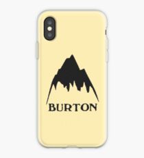 Vinilo o funda para iPhone Logotipo de burton vintage