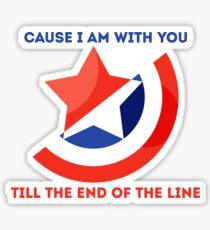 Till the End of the Line Sticker