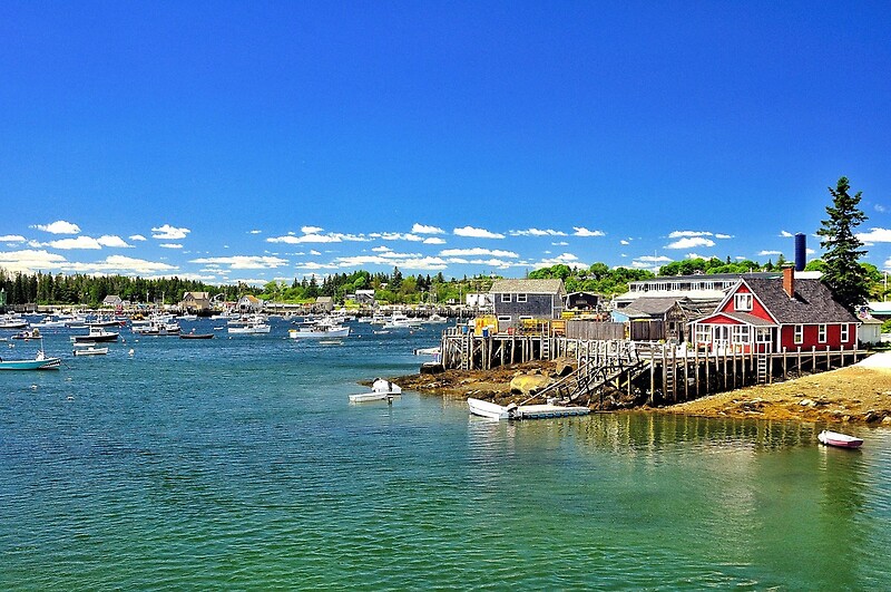 "Vinalhaven, Maine" by fauselr Redbubble
