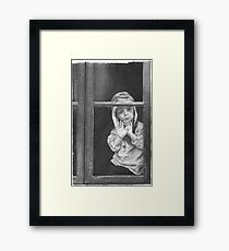 Waiting Framed Print