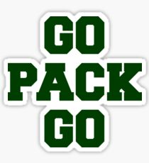 Go Pack Go Sticker