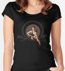 Strictly Business Women's Fitted Scoop T-Shirt