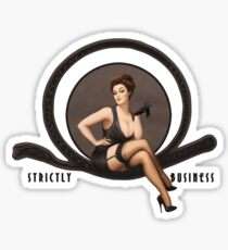 Strictly Business Sticker