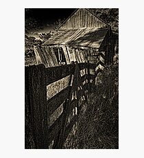 Old shed Photographic Print