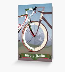 GIRO D'ITALIA Greeting Card