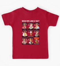 9 Pope Johns, CR2 selection Kids Tee