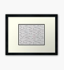 M for Mutant Gerahmtes Wandbild
