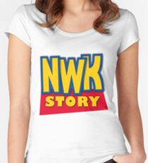 'Newark Story' Women's Fitted Scoop T-Shirt