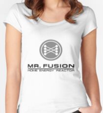 BTTF MR.FUSION Women's Fitted Scoop T-Shirt