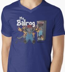 My Balrog And Me Men's V-Neck T-Shirt