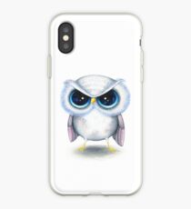 Grumpy Bird iPhone Case