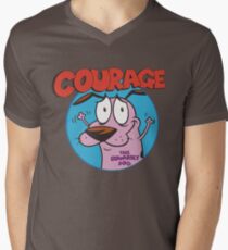Courage Icon Men's V-Neck T-Shirt