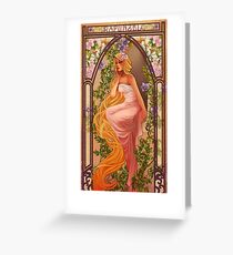 Rapunzel Greeting Card