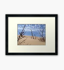 Sand Dunes Framed Print