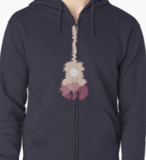 Wild Flamenco Zipped Hoodie