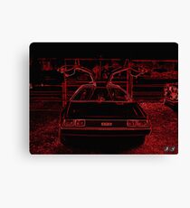 Back to the Future Canvas Print