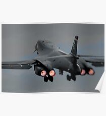 B-1B Lancer Climb Out Poster