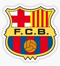 FC Barcelona Retro Sticker