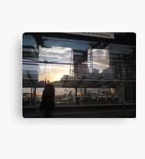 DLR - Docklands Light Refractions Canvas Print