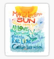 Long Time Sun Sticker