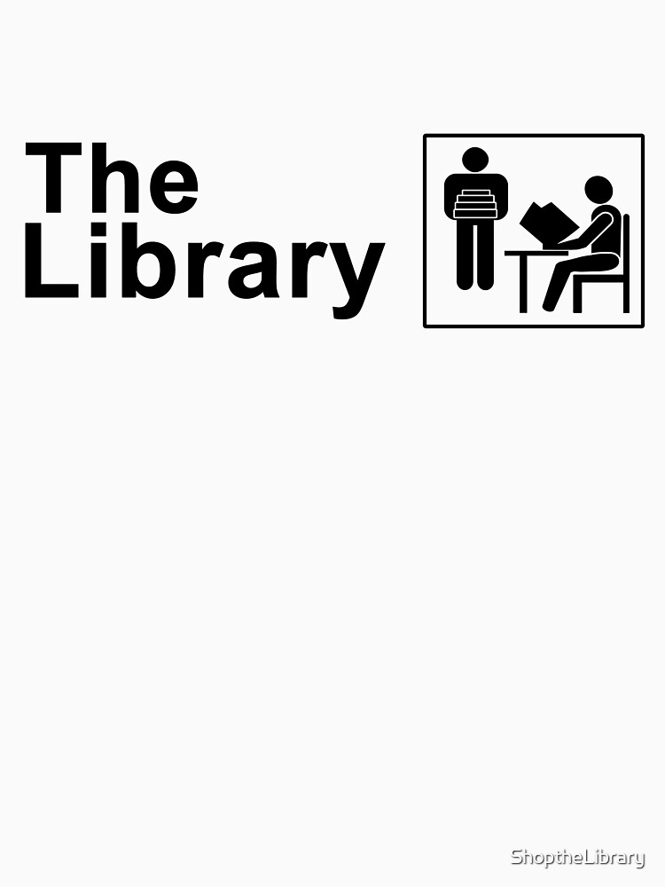 The Library Logo in black by ShoptheLibrary