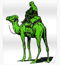 Das Kamel der Seidenstraße Poster