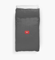 Simplistic YouTube Merchandise :) Duvet Cover