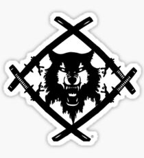 Hollow Squad wulf logo Sticker