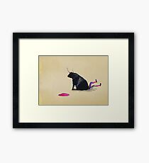 Sitting bull Framed Print