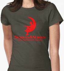 ScreamWorks (Red) Women's Fitted T-Shirt