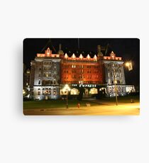 The Fairmont Empress Hotel Canvas Print